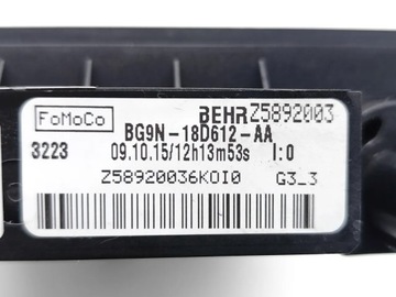 фото thumb №7, Volvo xc60 нагрівач нагрівача d4 awd дизель 140kw 190 hp bg9n-18d612-aa