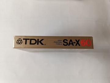 TDK SA-X 60 1985 года, Япония. НОВЫЙ 1 шт.