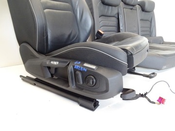 фото thumb №10, Сидіння перед зад задні диван комплект шкіра vw arteon r-line