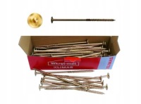 Столярные дисковые саморезы по дереву TORX Klimas WKCP 8x160 25 шт.
