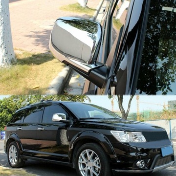 Накладки на зеркала Dodge Journey I 09-2020 хром