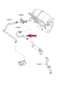 фото thumb №4, Шланг wąż отопителя do ford transit 2.4 tdci 2006-2014