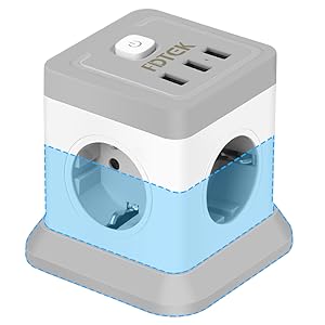 ПРОТИВОПОДЪЕМНАЯ ЗАЩИТНАЯ ПОЛОСКА 7в1!! 4 РОЗЕТКИ + 3 USB КАЧЕСТВА!!