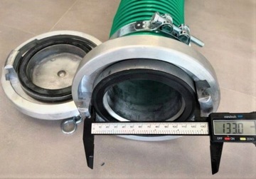 Przedłużenie szamba Szybkozłączka Zestaw Wąż ssawny PCV 100mm / 4m