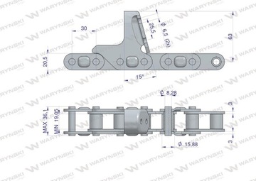 Цепь для кукурузы CA627x72A CAPELLO