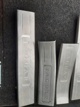 фото thumb №7, Планка пороговая хром jaguar xj x351 комплект