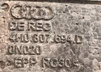 фото thumb №13, Audi a8 s8 4h0 d4 lift 13-17 абсорбер захист бампера перед передня