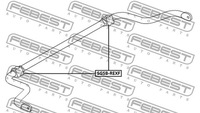 фото thumb №2, Febest sgsb-rexf подвеска, стабилизатор