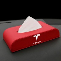 фото thumb №4, Красный подлокотник автомобильный - tesla model 3