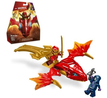 klocki LEGO NINJAGO 71801 Atak powstającego smoka Kaia