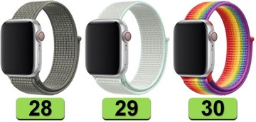 РЕМЕНЬ ДЛЯ Apple WATCH 1 2 3 4 5 6 7 8 9 SE 38MM 40MM 41MM НА ВЫБОР 37 ЦВЕТОВ |