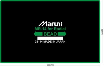 Вставка для ремонта радиальных шин MARUNI MR-14 82x130