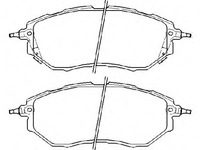 фото thumb №1, Тормозные колодки ham. перед subaru tribeca 05-, legacy 03-