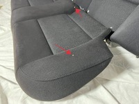 фото thumb №6, Bmw e90 заднє сидіння сидіння задня czarna niedzielona