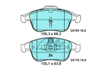 фото thumb №6, Ate гальмівні колодки ham. renault p. clio/laguna/megane/scenic 07- керамічний