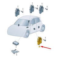 фото thumb №1, Skoda fabia 5j передняя часть left window регулятор двигатель rhd 6y1959802sk5