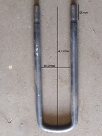 фото thumb №5, Скоба рессора scania g 4x4 задняя