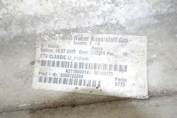 фото thumb №7, Mercedes w211 планки порогові планка пороги ліва 775 clasic elegance накладка