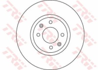 фото thumb №3, Гальмівні диски гальмівні колодки перед trw citroen c5 ii