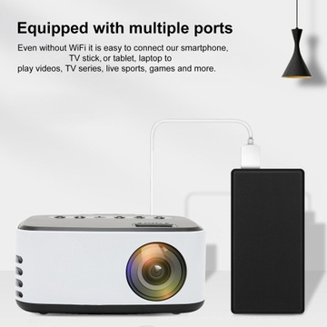ПОРТАТИВНЫЕ МИНИ-ПРОЕКТОРЫ USB 1080P FULL HD 4K