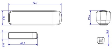 ДАТЧИК ОТКРЫТИЯ ОКОН/ДВЕРЕЙ SALUS SW600 (ТОНКИЙ) ZIGBEE SMART HOME