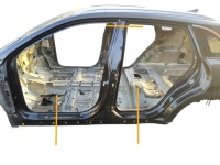 фото thumb №1, Порог левый блок двигателя средний kia niro ev i lift 2020-2022 цвет agt