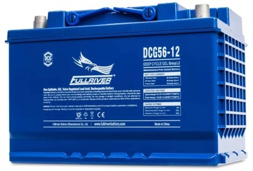 FULLRIVER GEL DCG56-12 12В 56Ач ES650 аккумулятор для инвалидной коляски