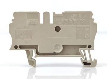 РАЗЪЕМ WEIDMULLER ZDU 2.5 2,5мм2 800В 24А (6 шт)