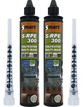2x KOTWA CHEMICZNA Poliestrowa 300ml + 2x MIESZADŁO żywica klej zaprawa