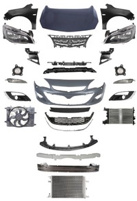 фото thumb №1, Astra j рестайлинг перед капот бампер крыло лампа pas 2012-