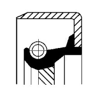 Corteco сальник 17x28x7 Ціна, фото thumb