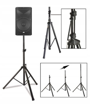 РЕГУЛИРУЕМЫЙ ШТАТИВ ДЛЯ АКУСТИЧЕСКОЙ КОЛОНКИ 30 КГ STAND4ME BOX3 MKII SOLID