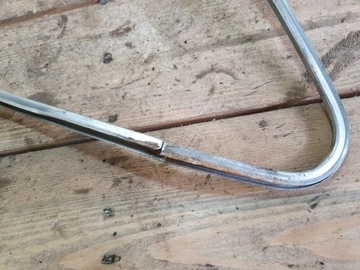 фото thumb №6, Fiat 126 малютка рамка стёкла перед передняя алюминий оригинал