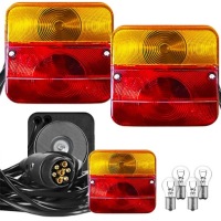 Купити Набір світла причепа 7,5m + 2,5m żarówkowe на магніт, фото thumb