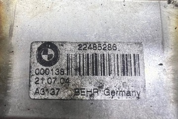 фото thumb №7, Радиаторов egr bmw 7 e65, e66, e67 22485286 3.9l дизель 190kw 2005