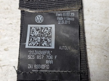 фото thumb №15, Vw new beetle 16- pas безопасности левый правый перед 5c5857705f usa