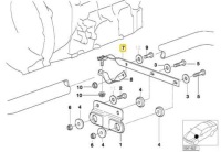 Купить Опора выхлопная bmw e46 18301732929, фото thumb