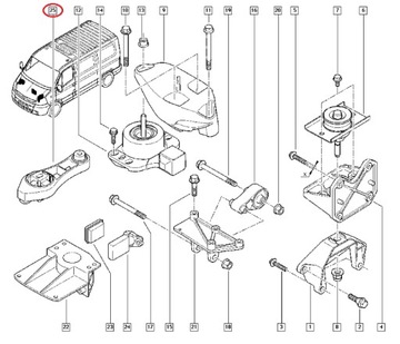 фото thumb №7, Sasic подушка двигателя зад
