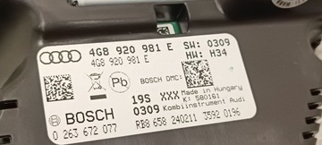 фото thumb №7, Audi a6 s6 c7 4g 2013 спідометр  / спідометр 4g8920981e