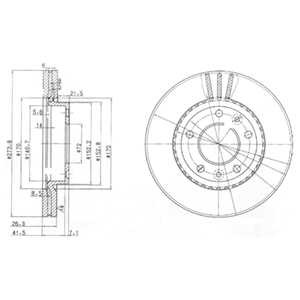 фото thumb №3, Диски гальмівні колодки перед delphi kia carnival i