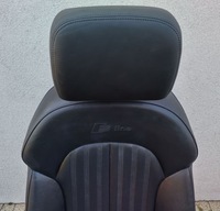 фото thumb №7, Audi a6 s6 c7 4g lift 15-18 s-line сиденье левый передний czarna кожа uk