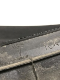 фото thumb №9, Tesla модель x планка na бампер зад 1047976-00-c