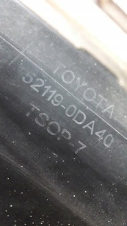 фото thumb №10, Бампер перед передній toyota yaris iii lift iv 17-