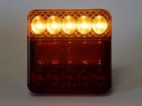 фото thumb №12, 2x лампа задняя прицепы комбинированная led диодный универсальный магнит пара