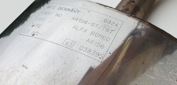 фото thumb №11, Alfa romeo 156 / gt глушник кінцевий спортивний тюнінг bastuck