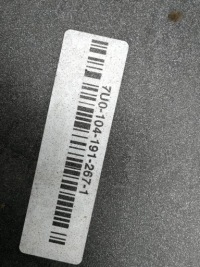 Volvo v40 ii cc 12- диффузор накладка нижняя спойлер бампера задний  31393788 Доставка, фото thumb