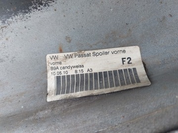 фото thumb №15, Бампер перед vw passat b6 3c0 r-line білий lb9a