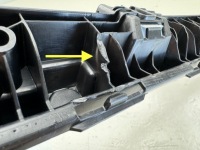 фото thumb №12, Mercedes w254 c254 молдинг підсилювач бампера перед a2458853902