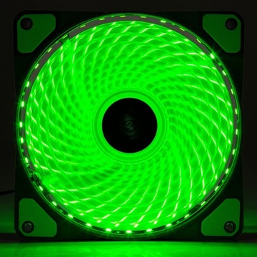 Вентилятор Akyga AW-12E-BG 120 мм Molex Silent 33LED