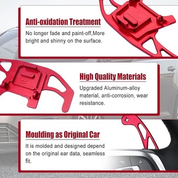 фото thumb №5, Лепестки изменения коробки передач vw golf gti r r-line gtd gte mk7 7 polo gti 2014-2019
